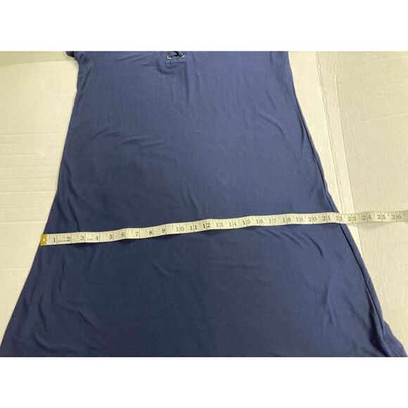 PINK ROSE VINTAGE, Costal Navy,Label states Size Large, Measurements say XS - Picture 4 of 9